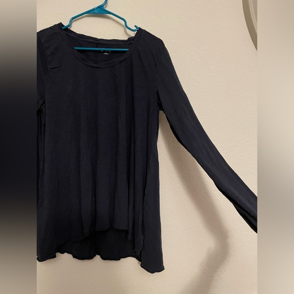 Chic Black Long Sleeve Women's Top size L - Picture 3 of 10